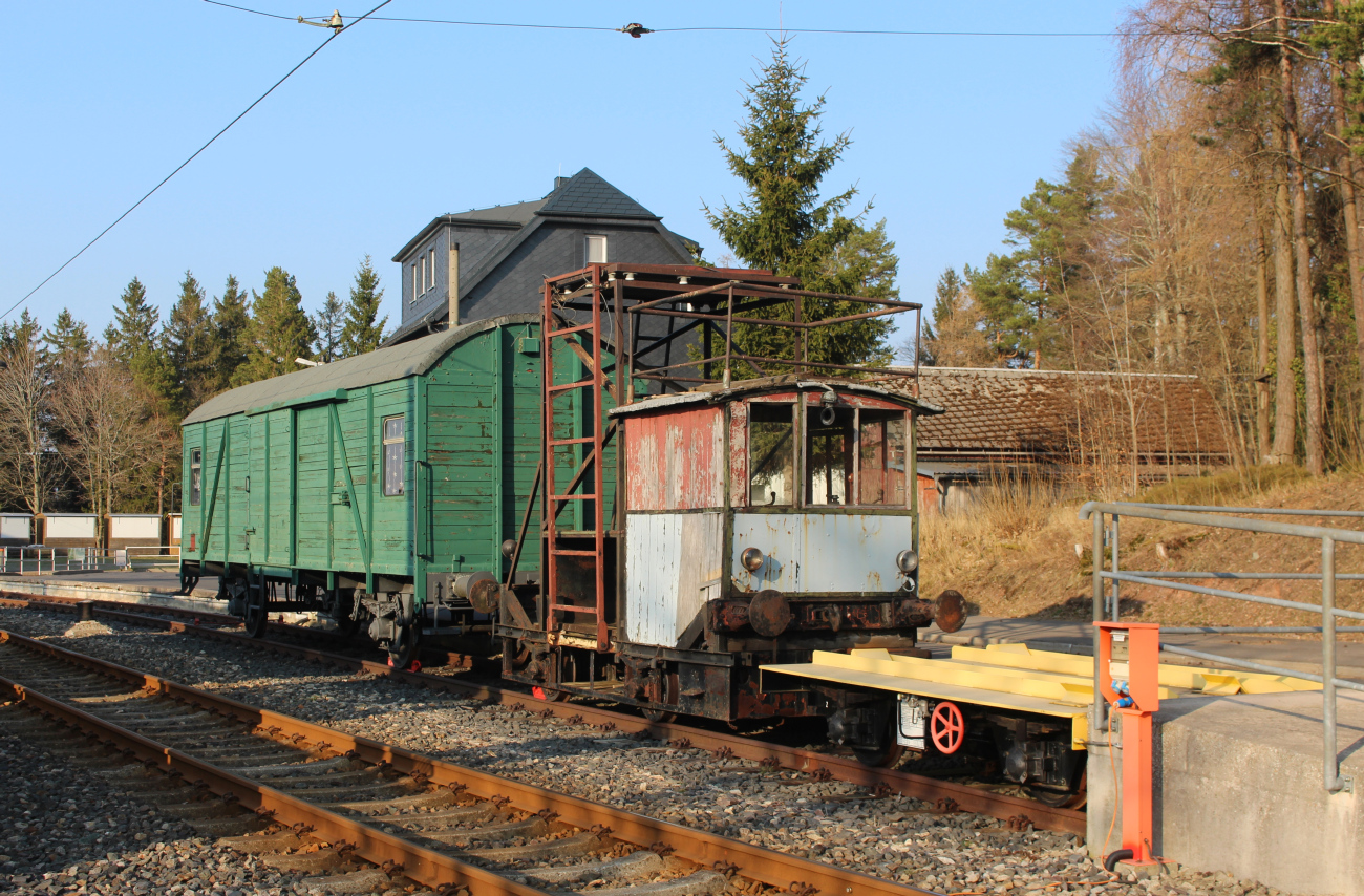 Oberweißbach — Miscellaneous work service vehicles of the mountain railway • Sonstige Arbeitsfahrzeuge der Bergbahn