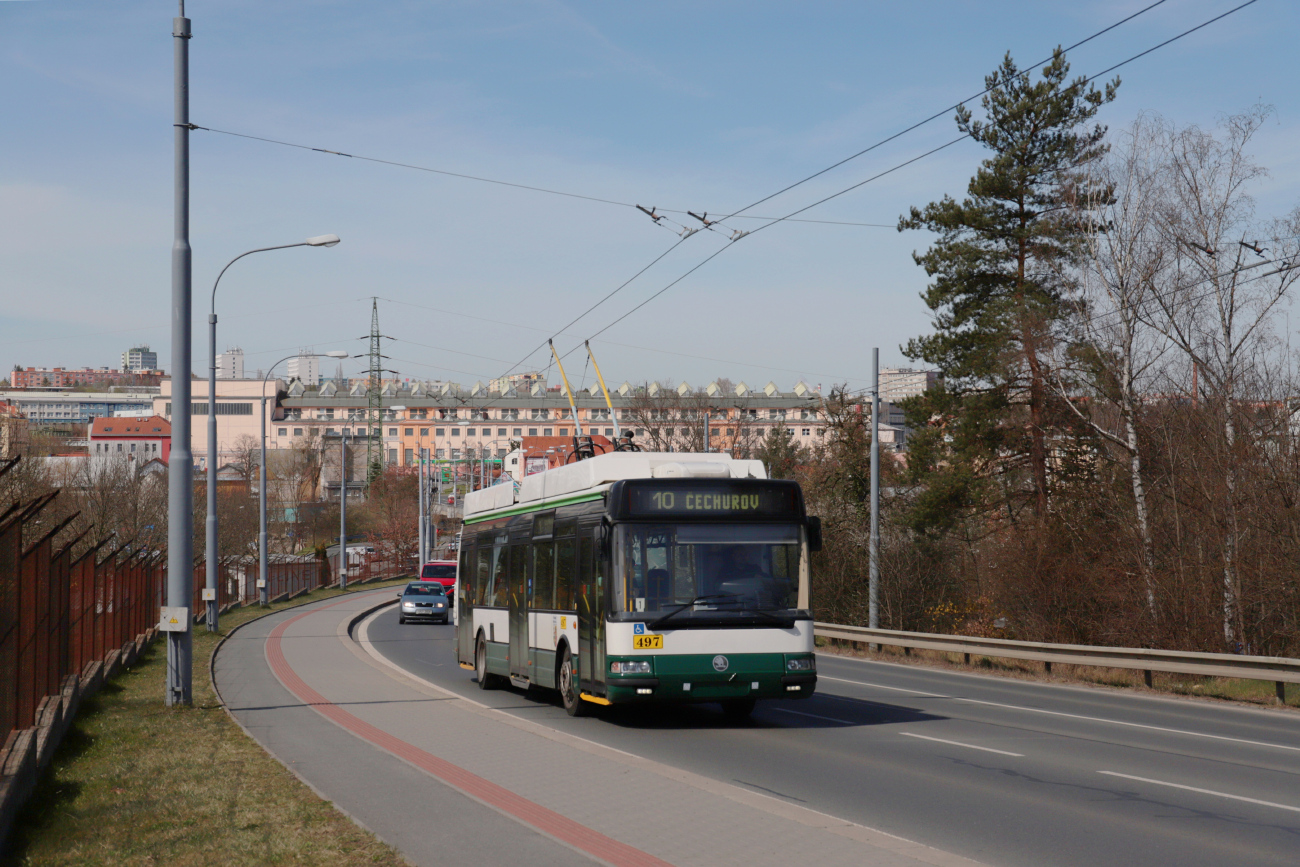 Plzeň, Škoda 24Tr Irisbus Citybus № 497