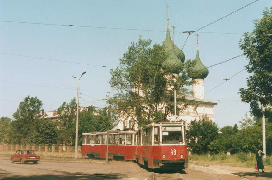 Ярославль, 71-605 (КТМ-5М3) № 49; Ярославль, 71-605 (КТМ-5М3) № 47; Ярославль — Исторические фотографии