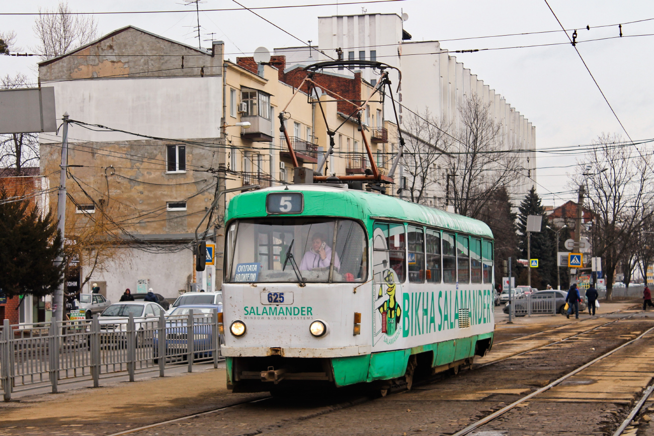 Харьков, Tatra T3SUCS № 625