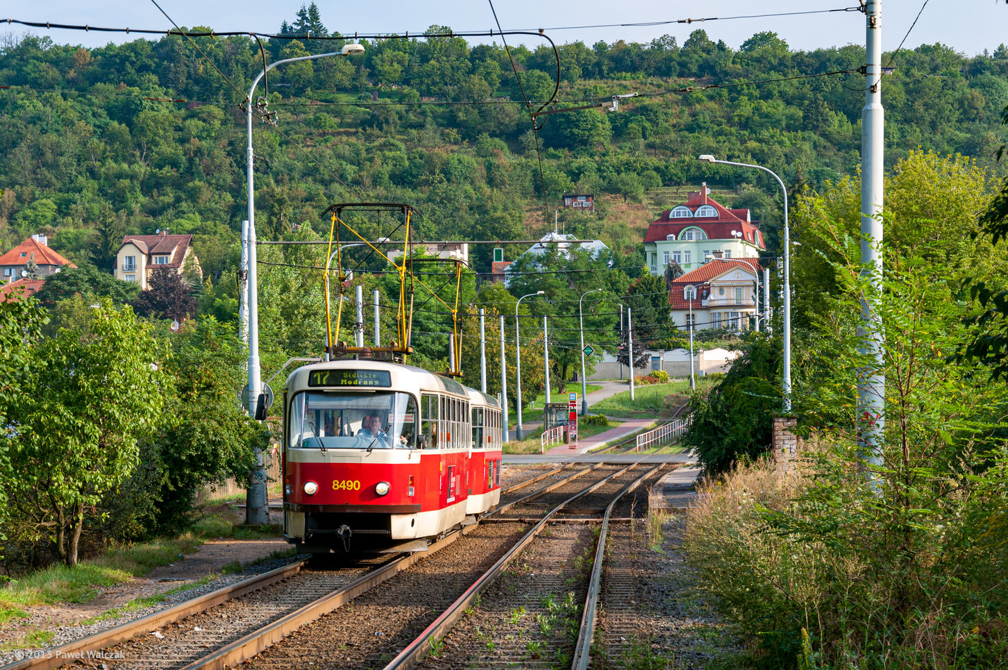 Прага, Tatra T3R.P № 8490