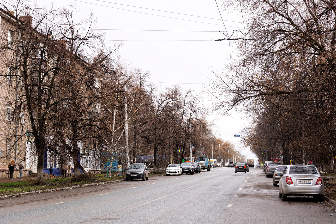 Уфа — Законсервированные троллейбусные линии