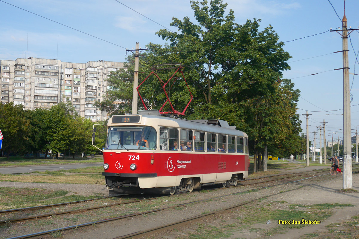 Мариуполь, Tatra T3A № 724
