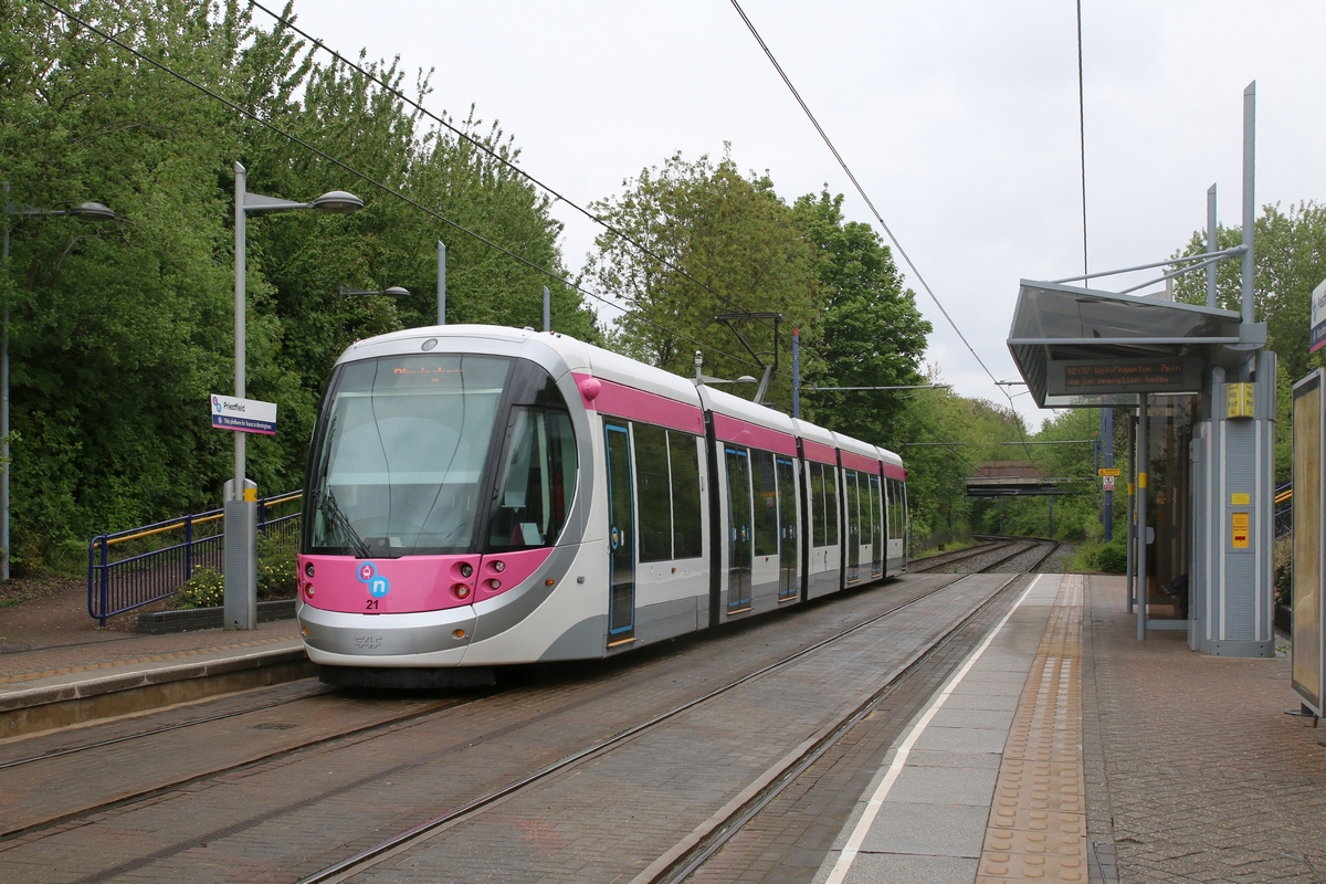 Birmingham, CAF Urbos 3 № 21