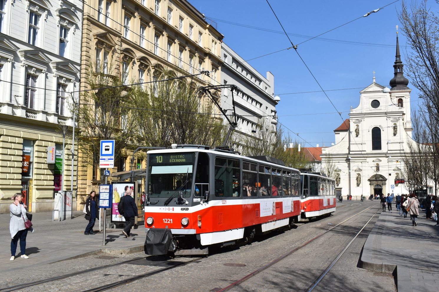 Брно, Tatra T6A5 № 1221