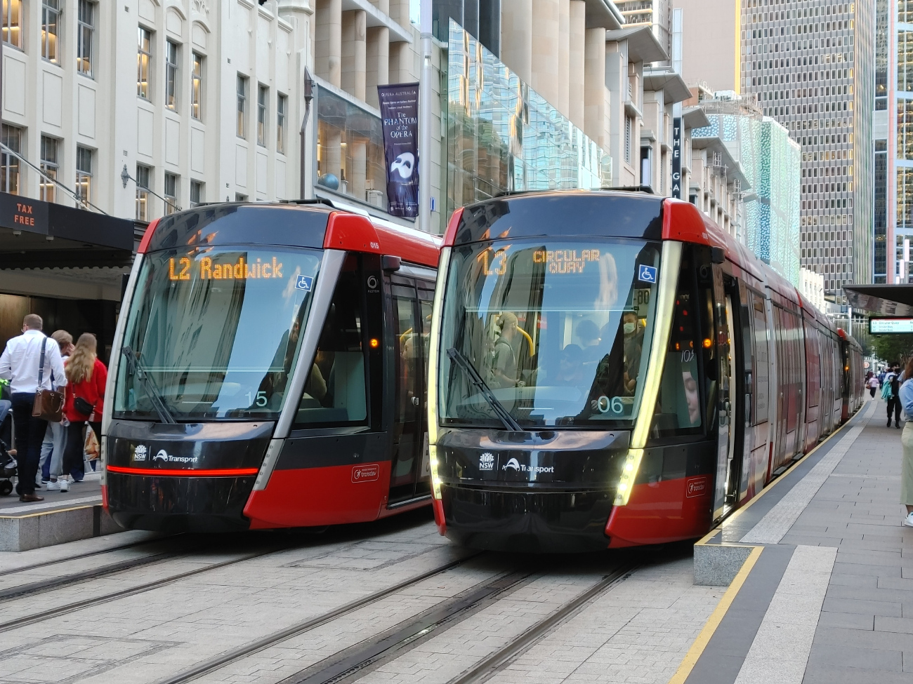 Sydney, Alstom Citadis 305 N°. 015; Sydney, Alstom Citadis 305 N°. 006