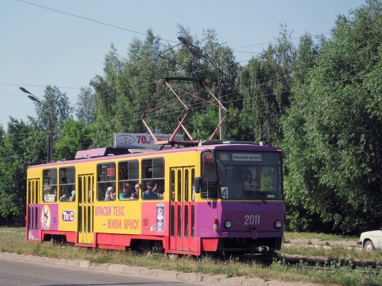 Ижевск, Tatra T6B5SU № 2011