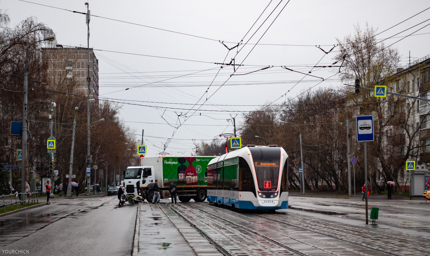 Москва, 71-931М «Витязь-М» № 31314; Москва — Происшествия