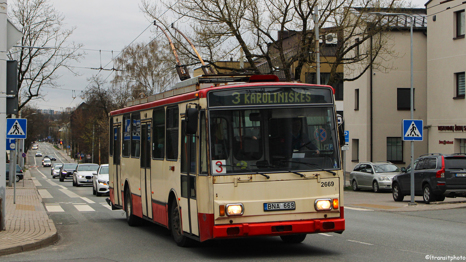 Vilnius, Škoda 14Tr17/6M nr. 2669