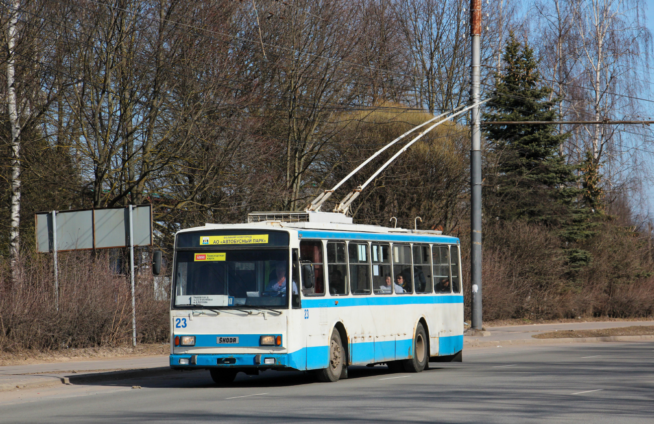 Velikiy Novgorod, Škoda 14TrM (VMZ) # 23