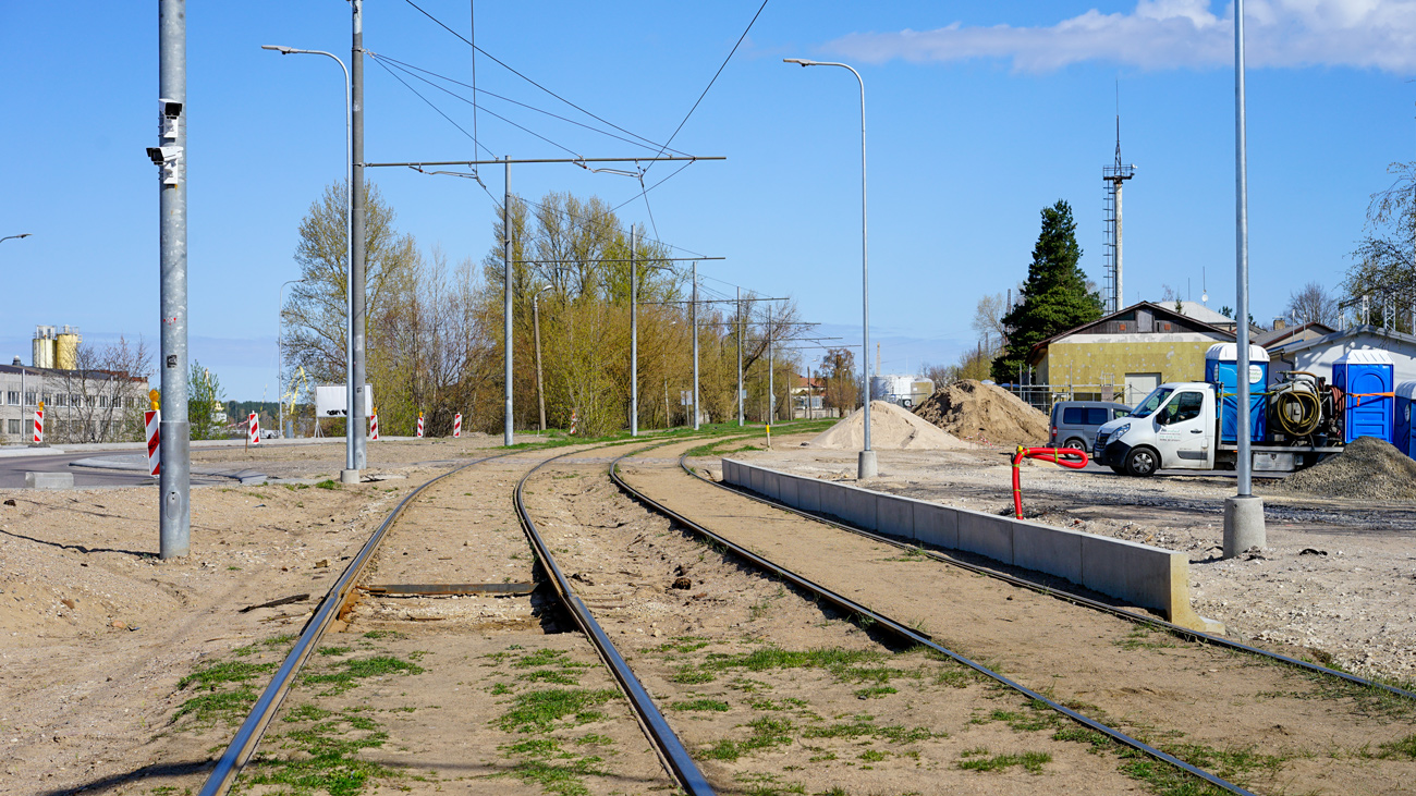 რიგა — Tramway Lines and Infrastructure