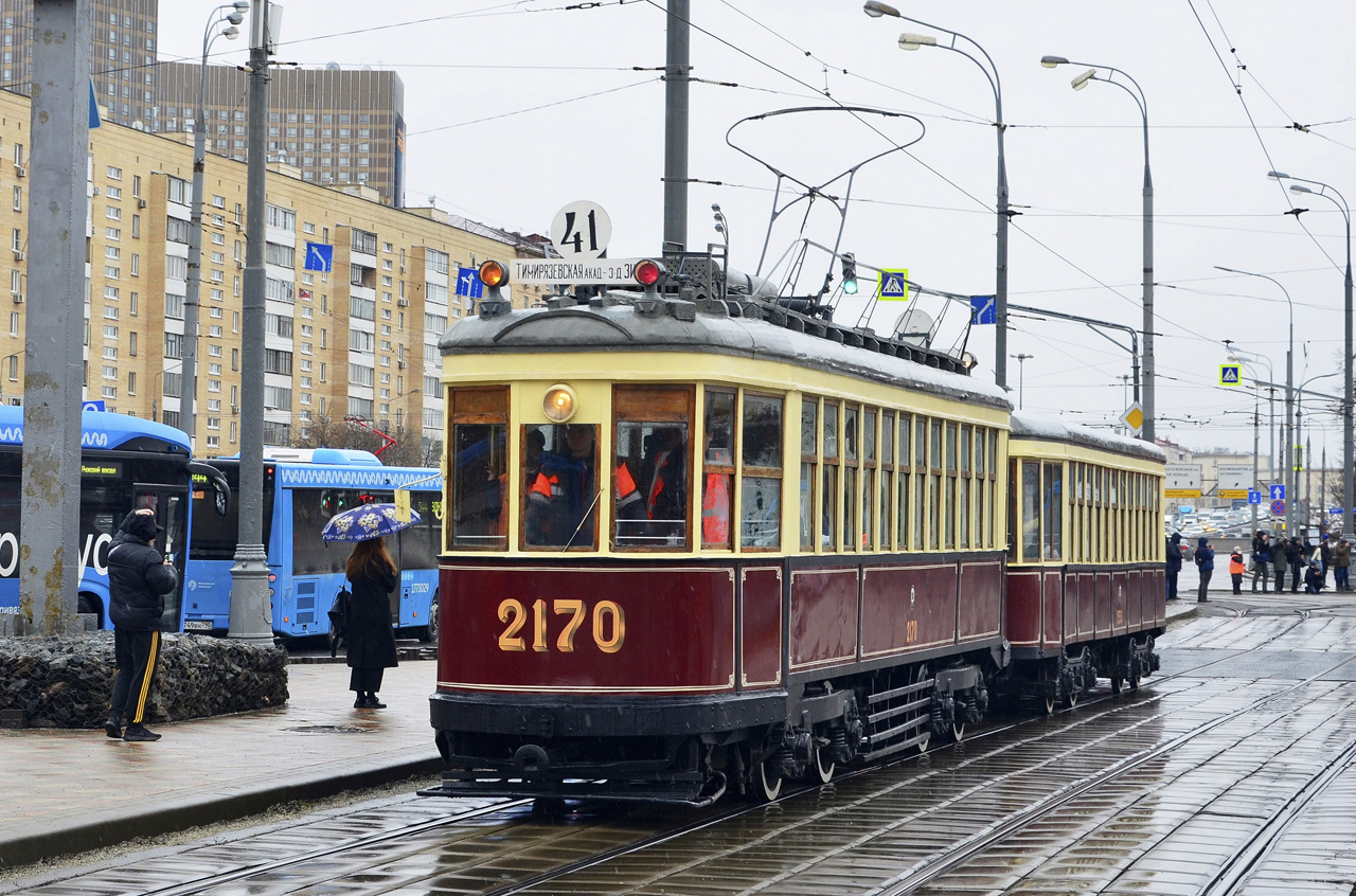 Moscow, KM # 2170; Moscow — 123 year Moscow tram anniversary parade on April 16, 2022