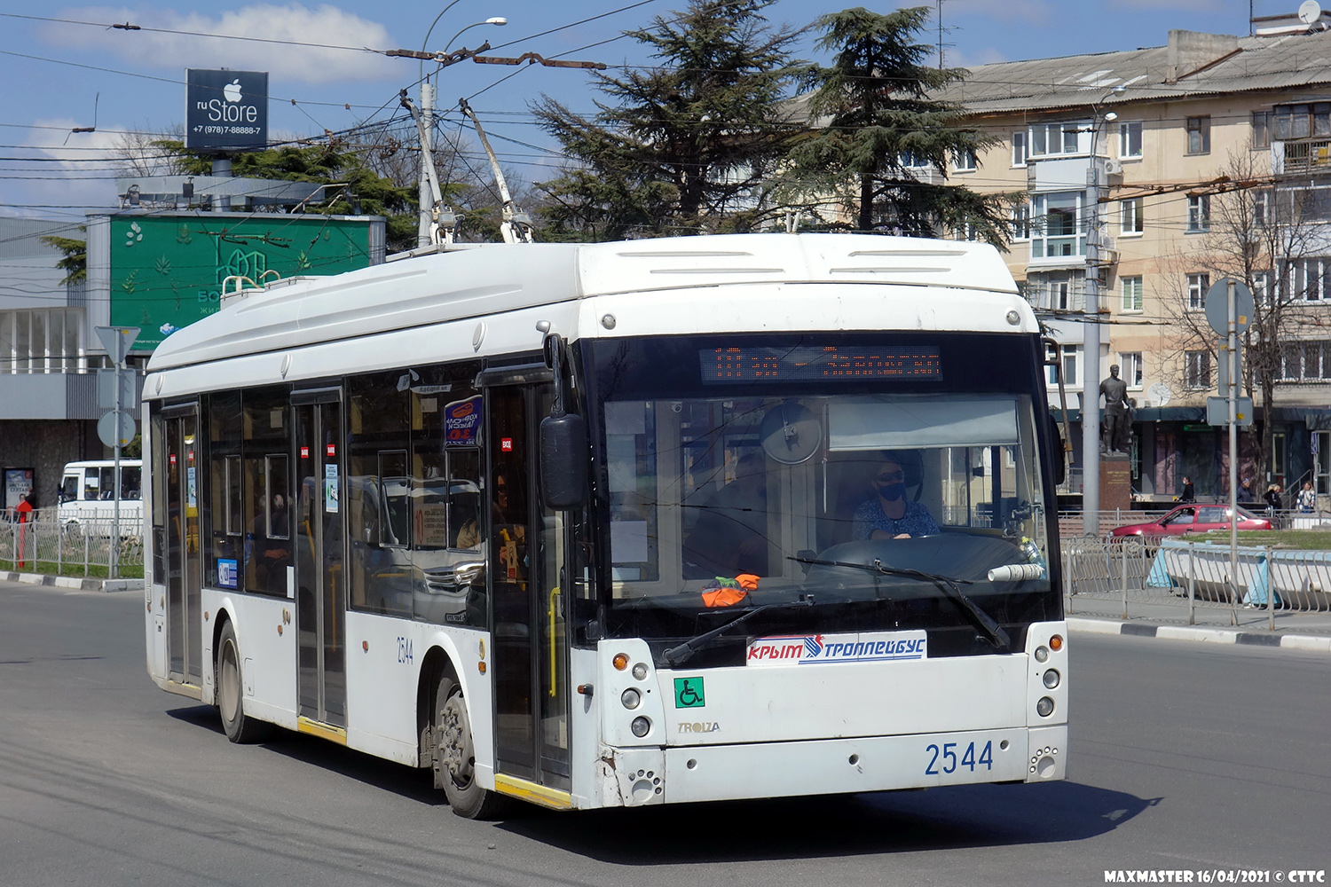 Crimean trolleybus, Trolza-5265.02 “Megapolis” № 2544