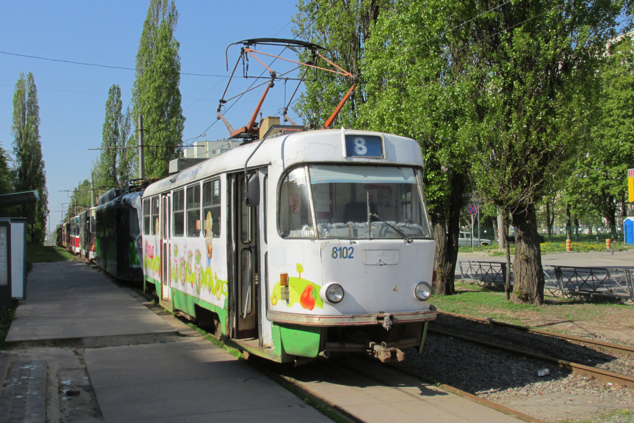 Харьков, Tatra T3M № 8102