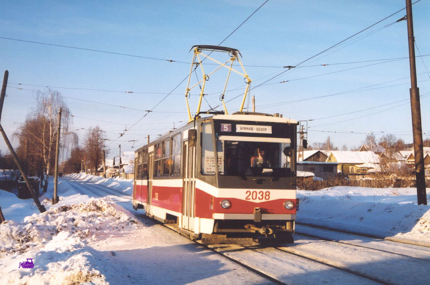 Ижевск, Tatra T6B5-RA № 2038; Ижевск — Старые фотографии