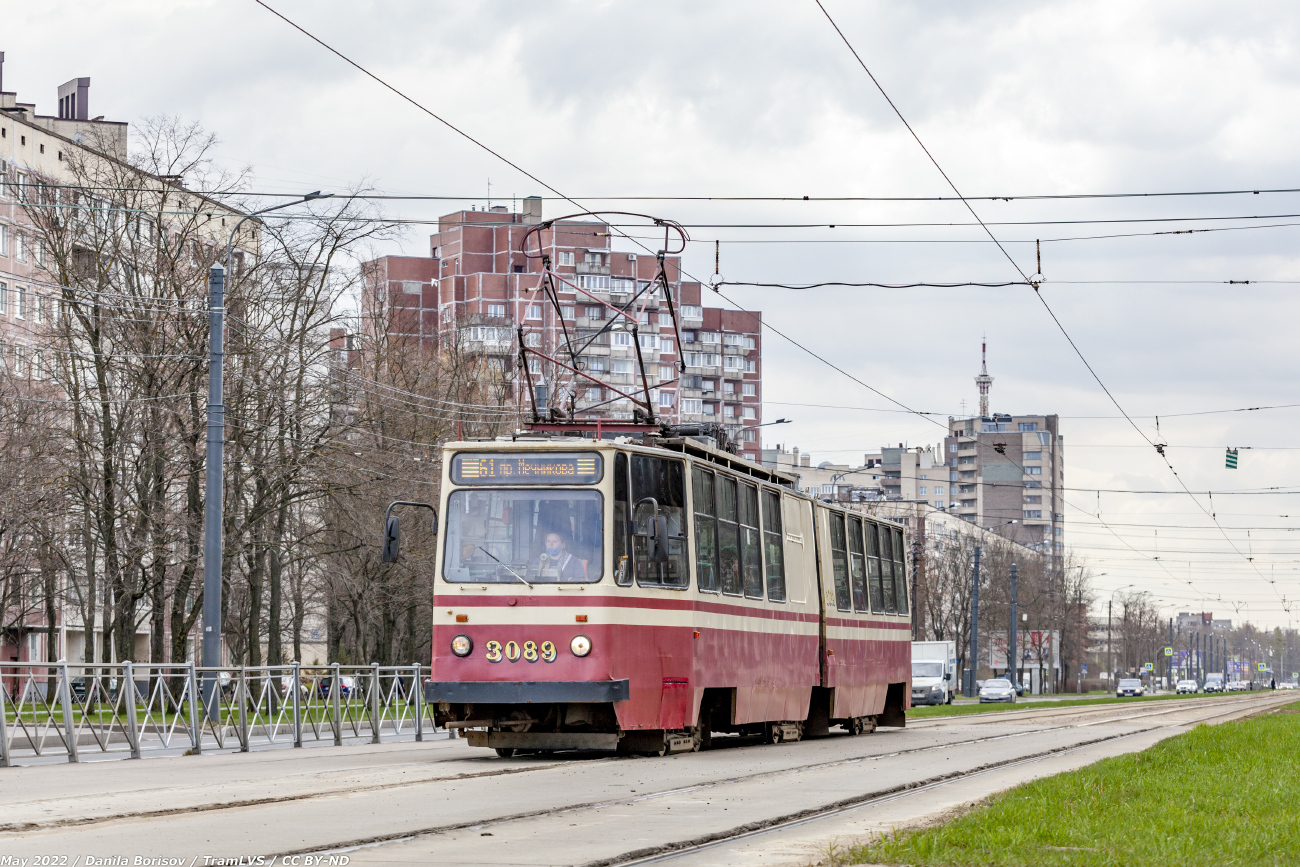 Санкт-Петербург, ЛВС-86К № 3089