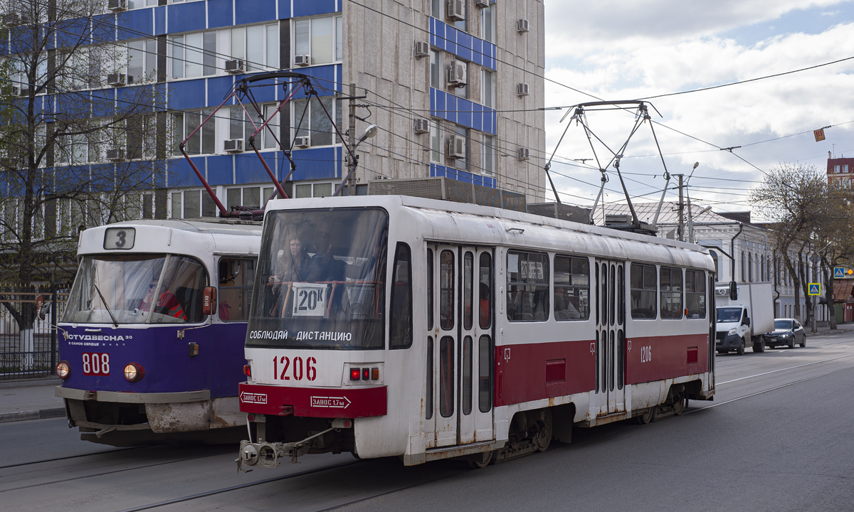 Самара, Tatra T3RF № 1206