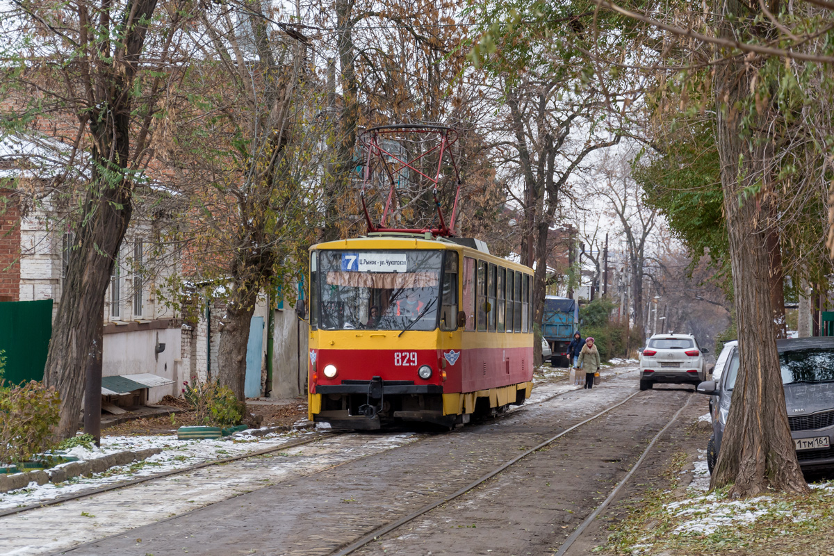 Ростов-на-Дону, Tatra T6B5SU № 829