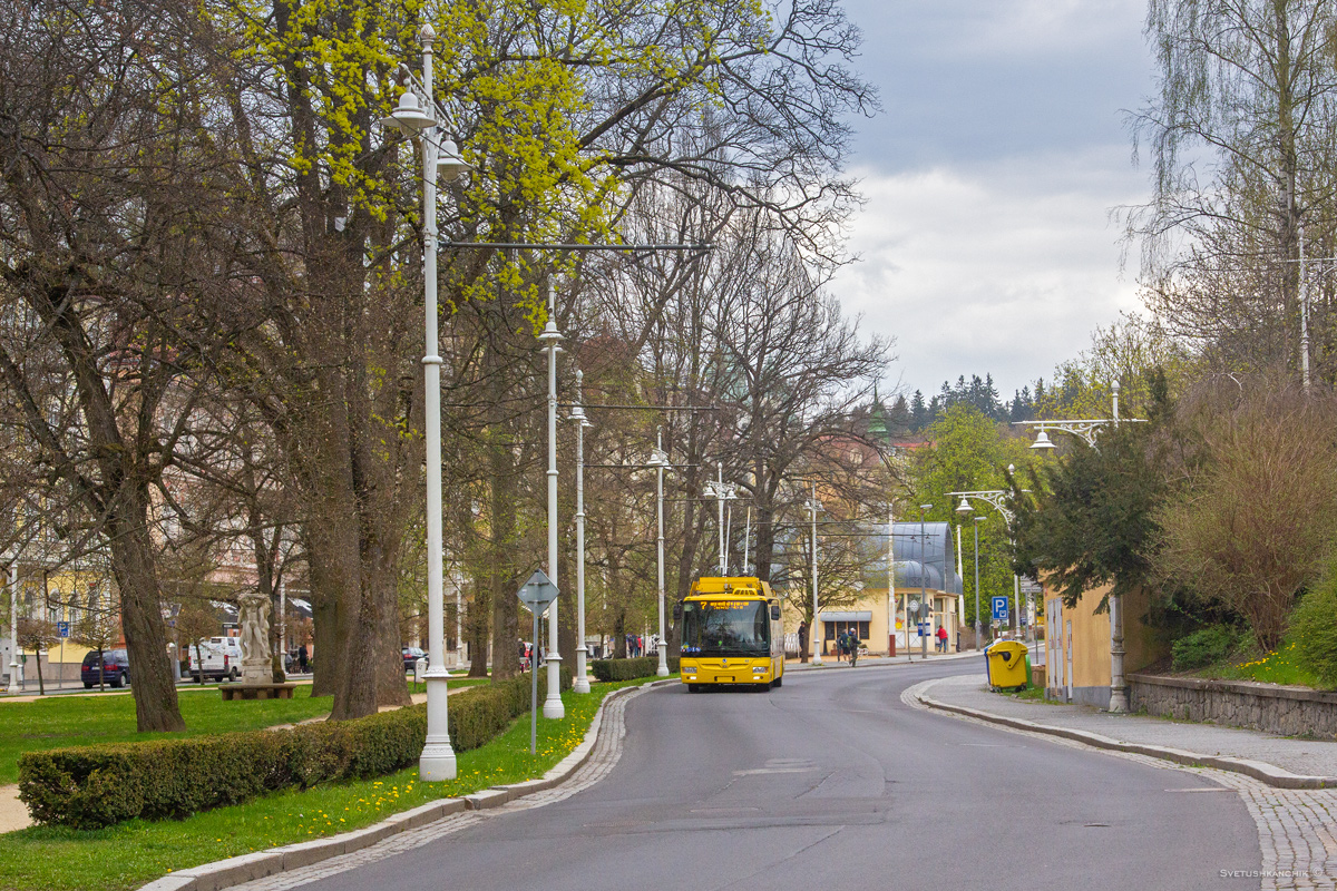Марианске-Лазне — Троллейбусные линии и инфраструктура