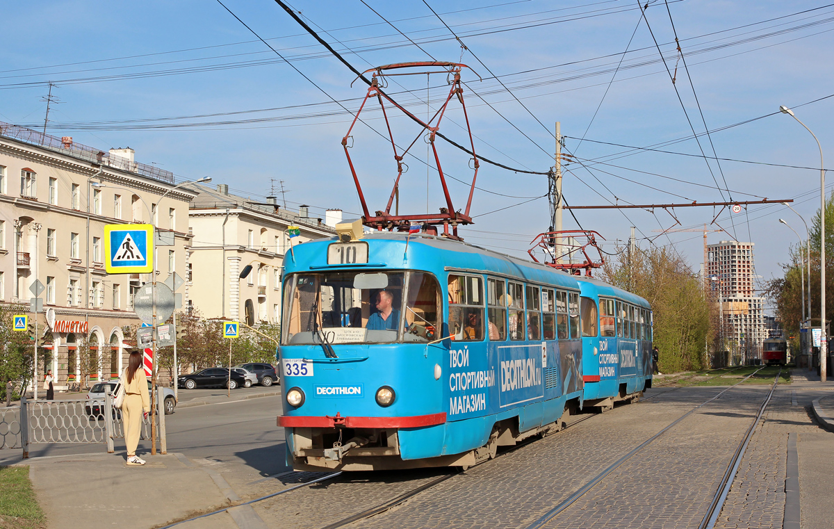 Екатеринбург, Tatra T3SU № 335