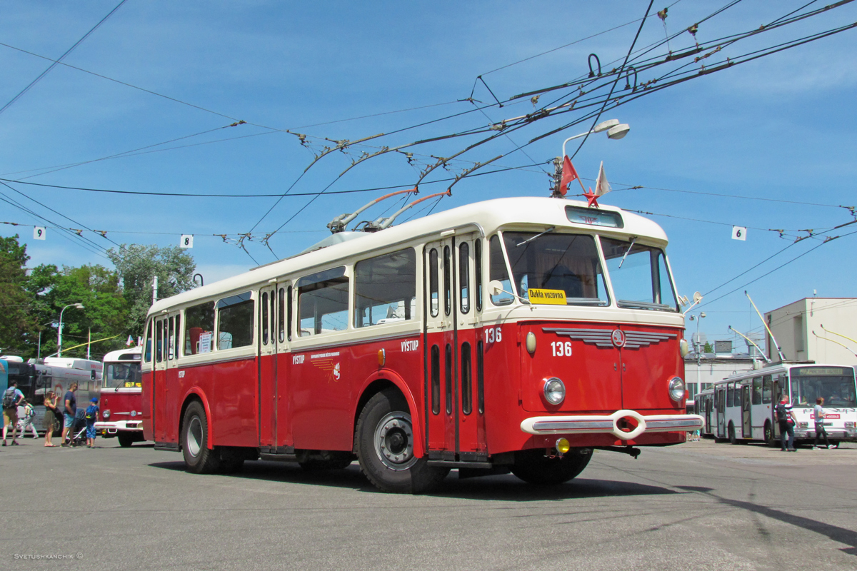 Пардубице, Škoda 8Tr9 № 136; Пардубице — Празднование 70-летия троллейбусного движения в Пардубице