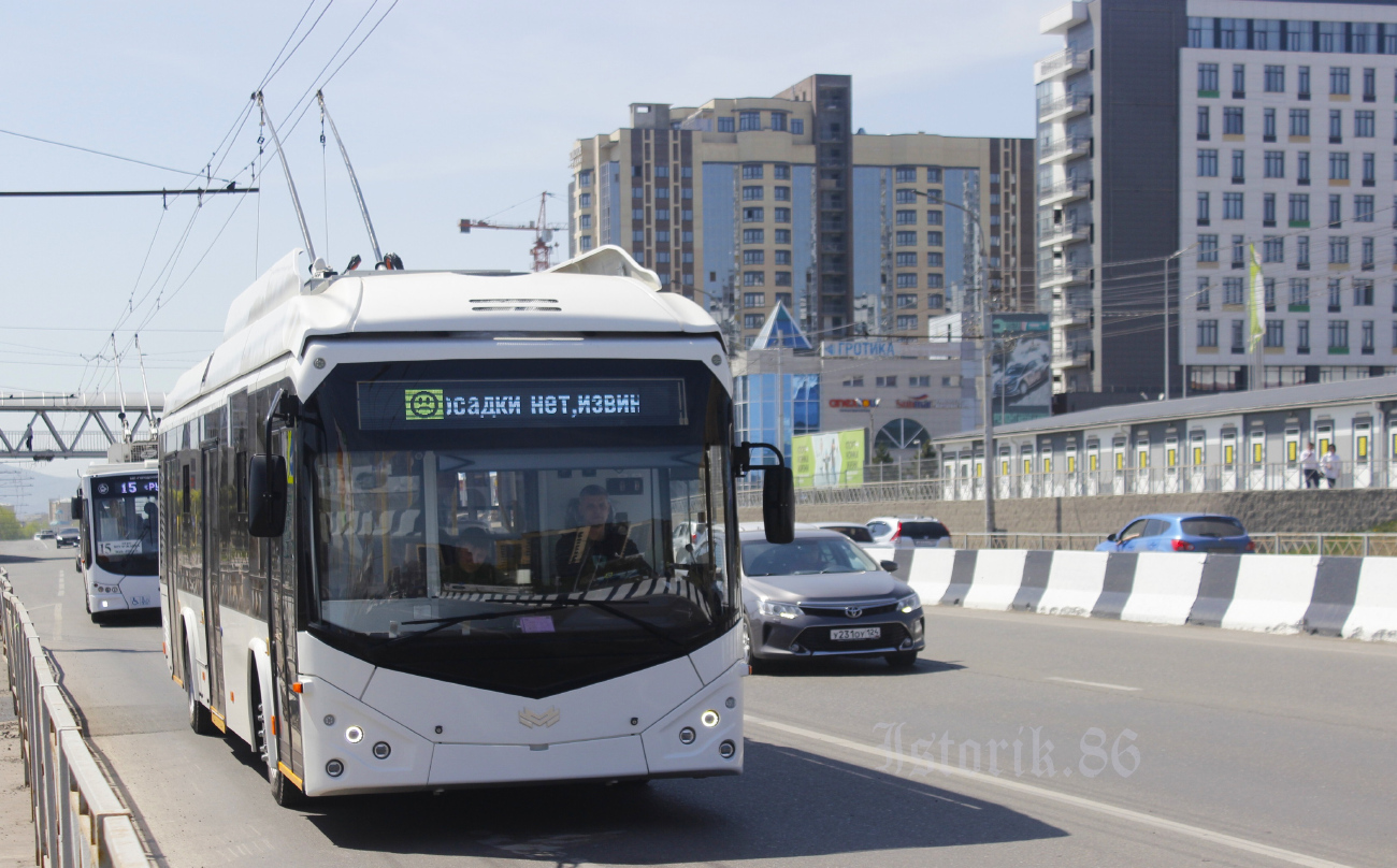 კრასნოიარსკი, BELRUS K321 (32100D) № б/н; კრასნოიარსკი — New trolleybuses