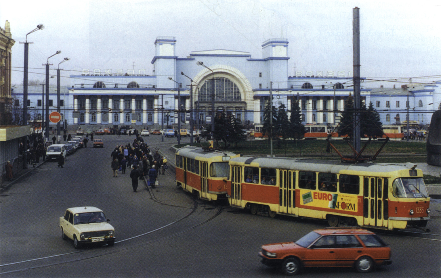 第聂伯罗, Tatra T3SU # 1335; 第聂伯罗 — Old photos: Tram