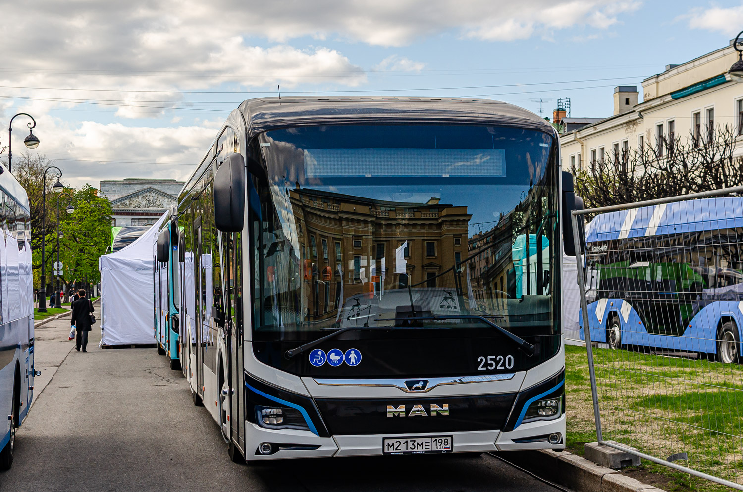 Санкт-Петербург, MAN 12C Lion's City 12 E NL367 № 2520; Санкт-Петербург — Фестиваль «SPbTransportFest — 2022»