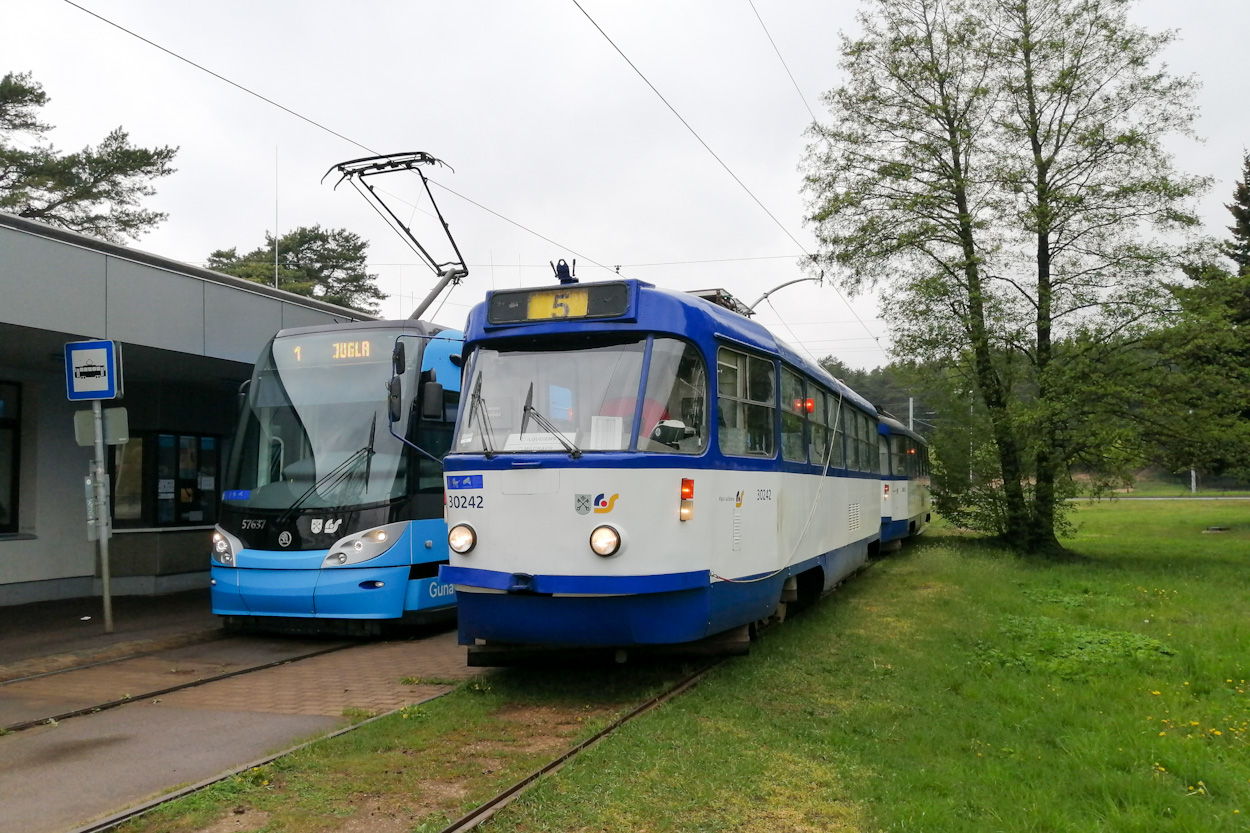Рига, Tatra T3A № 30242