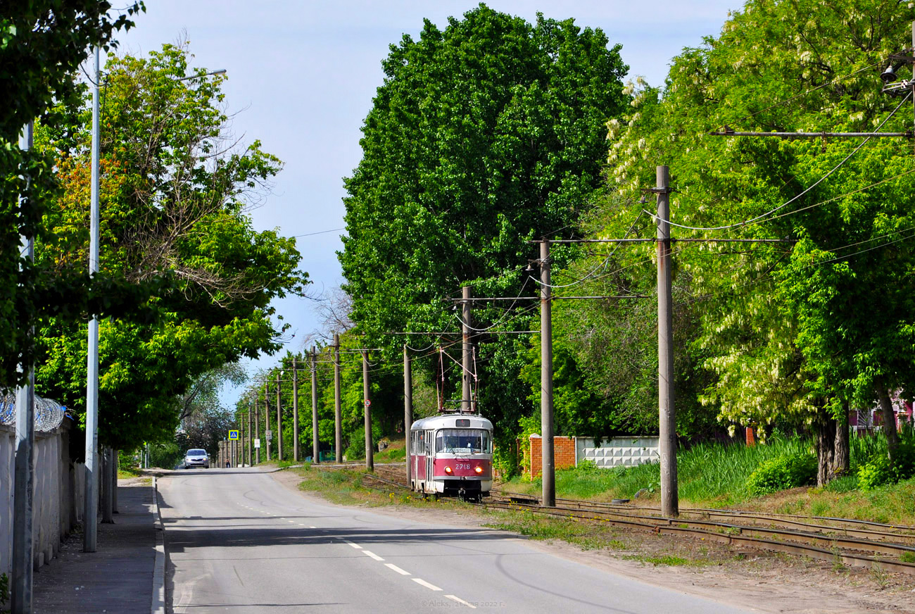 Volgograd, Tatra T3SU № 2718