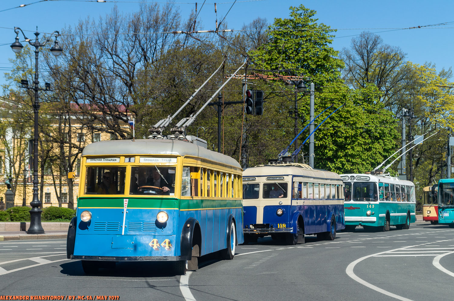 Санкт-Петербург, ЯТБ-1 № 44; Санкт-Петербург — Фестиваль «SPbTransportFest — 2022»