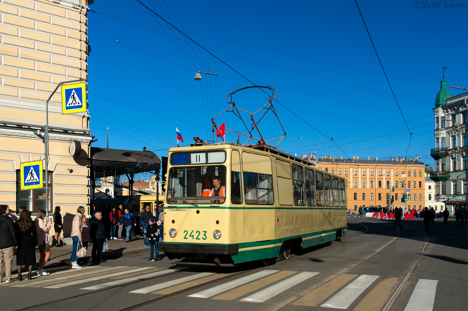 Санкт-Петербург, ЛМ-68М № 2423; Санкт-Петербург — Фестиваль «SPbTransportFest — 2022»