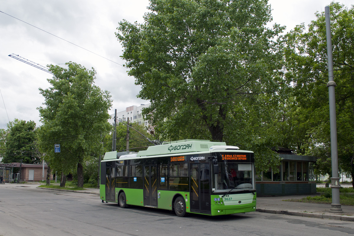 Харьков, Богдан Т70117 № 3627