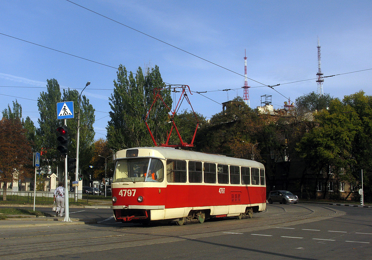 Donetsk, Tatra T3SU (2-door) # 4797