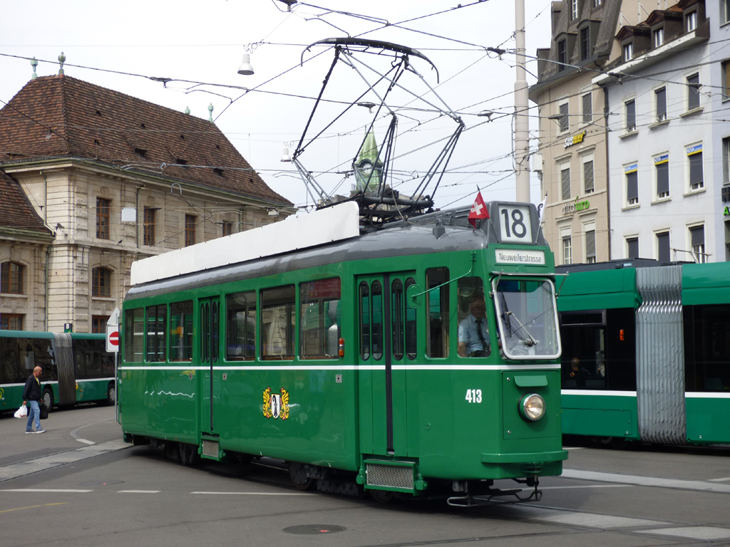 Basel, SWP/BBC Ce 4/4 № 413; Basel — 175 years of Swiss Railways