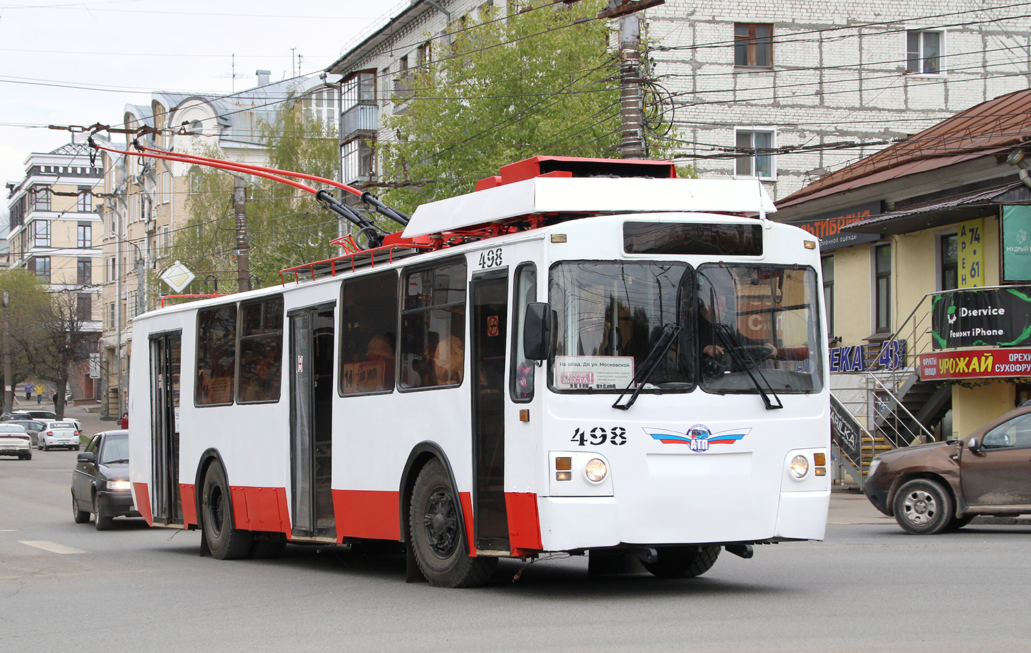 троллейбусный парк киров