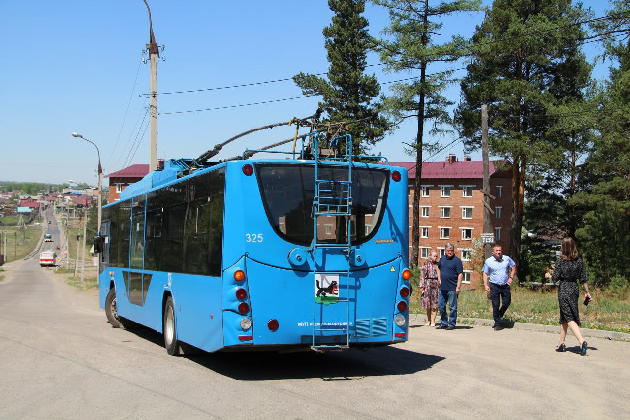Irkutsk, VMZ-5298.01 “Avangard” nr. 325; Irkutsk — Троллейбусы на автономном ходу