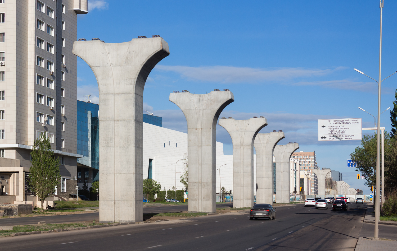Astana — Construction of LRT