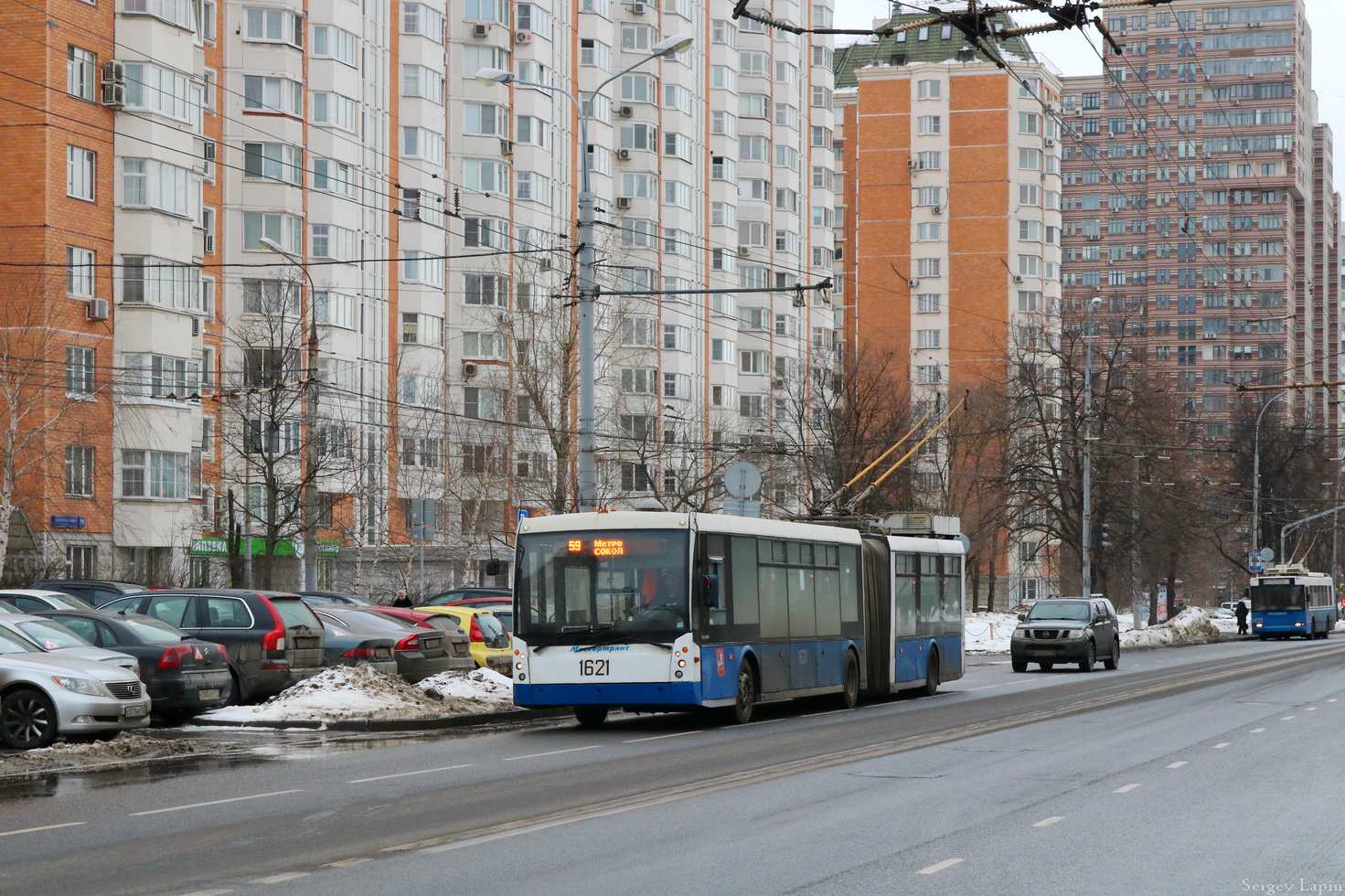 Москва, Тролза-6206.00 «Мегаполис» № 1621