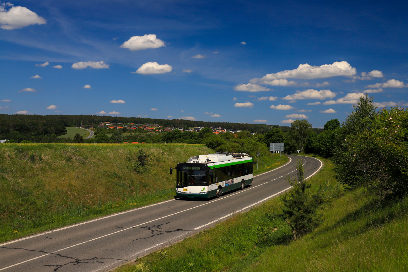 Пльзень, Škoda 26Tr Solaris III № 551; Пльзень — Троллейбусная линия без контактной сети на Летков