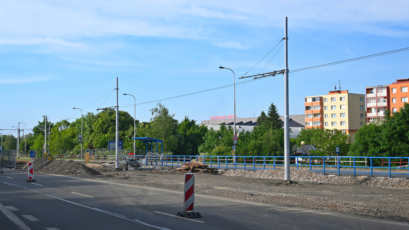 Ostrava — Miscellaneous photos; Ostrava — Tramway Lines and Infrastructure
