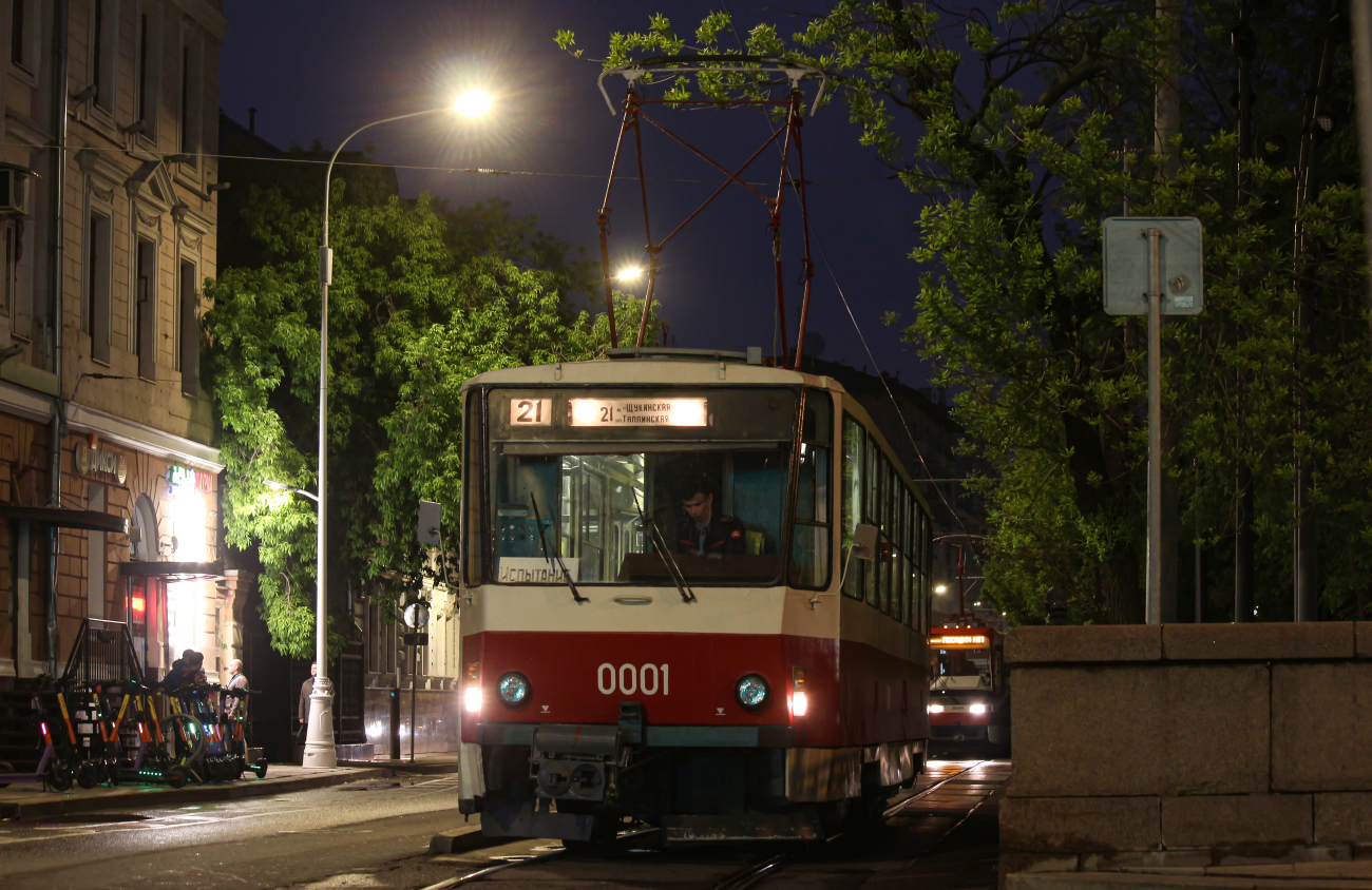 Москва, Tatra T6B5SU № 0001