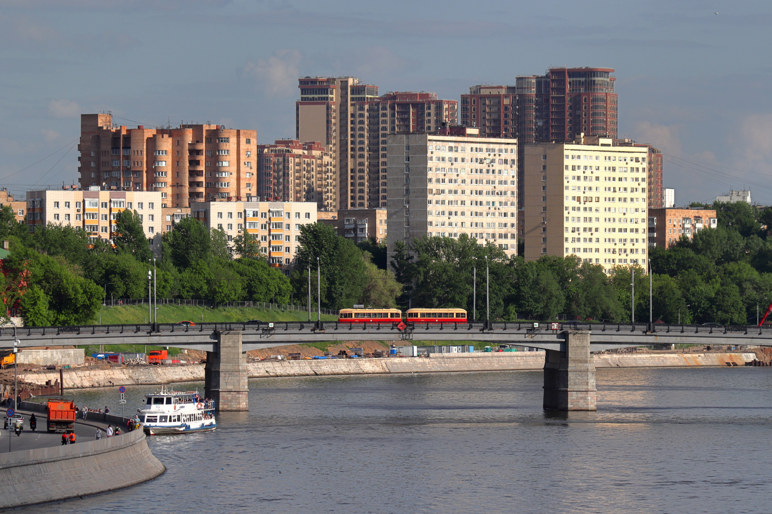 Moszkva — Retro transport parade on June 4, 2022; Moszkva — Trам lines: Central Administrative District