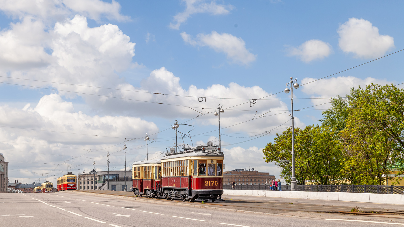 Moscow, KM № 2170; Moscow — Retro transport parade on June 4, 2022