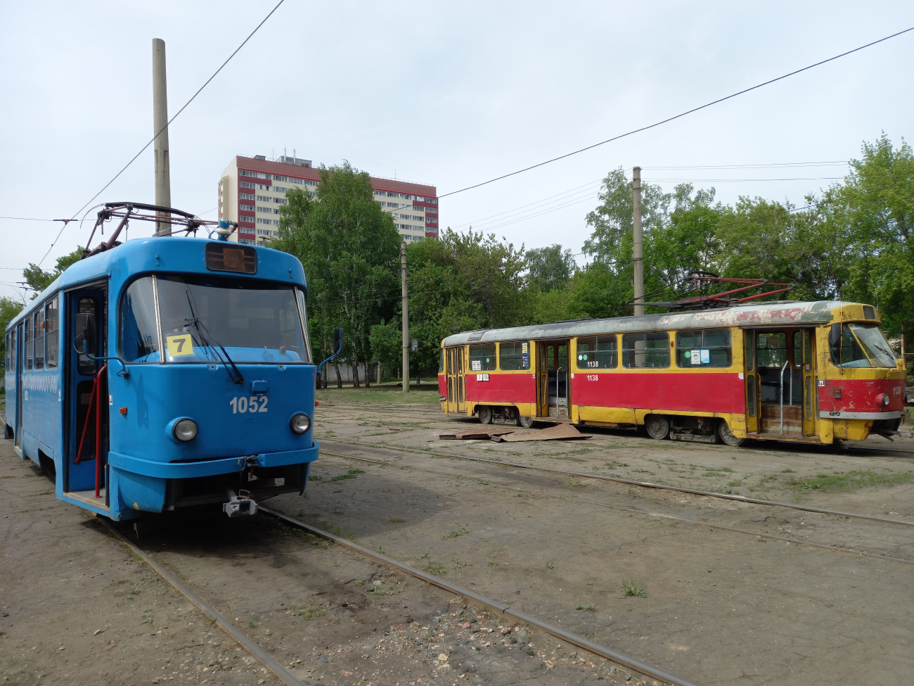 Барнаул, МТТЧ № 1052; Барнаул, Tatra T3SU № 1138