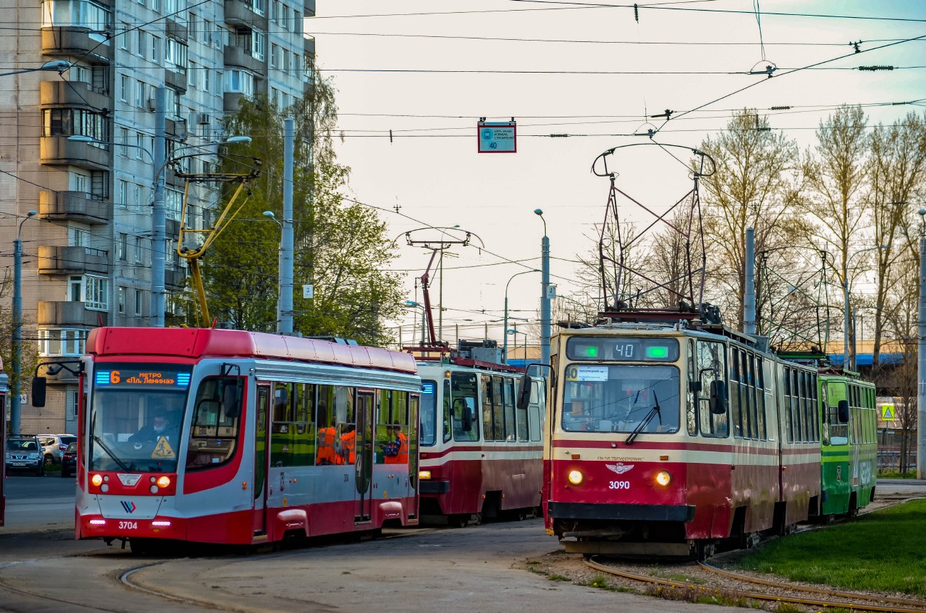 Санкт-Петербург, 71-623-03.01 № 3704; Санкт-Петербург, ЛВС-86К № 3090