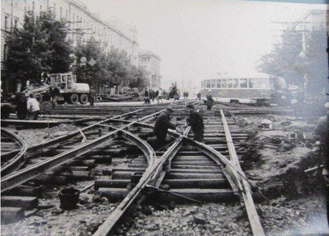 Тверь — Строительство и ремонт трамвайных путей (1917 — 1991 гг.)