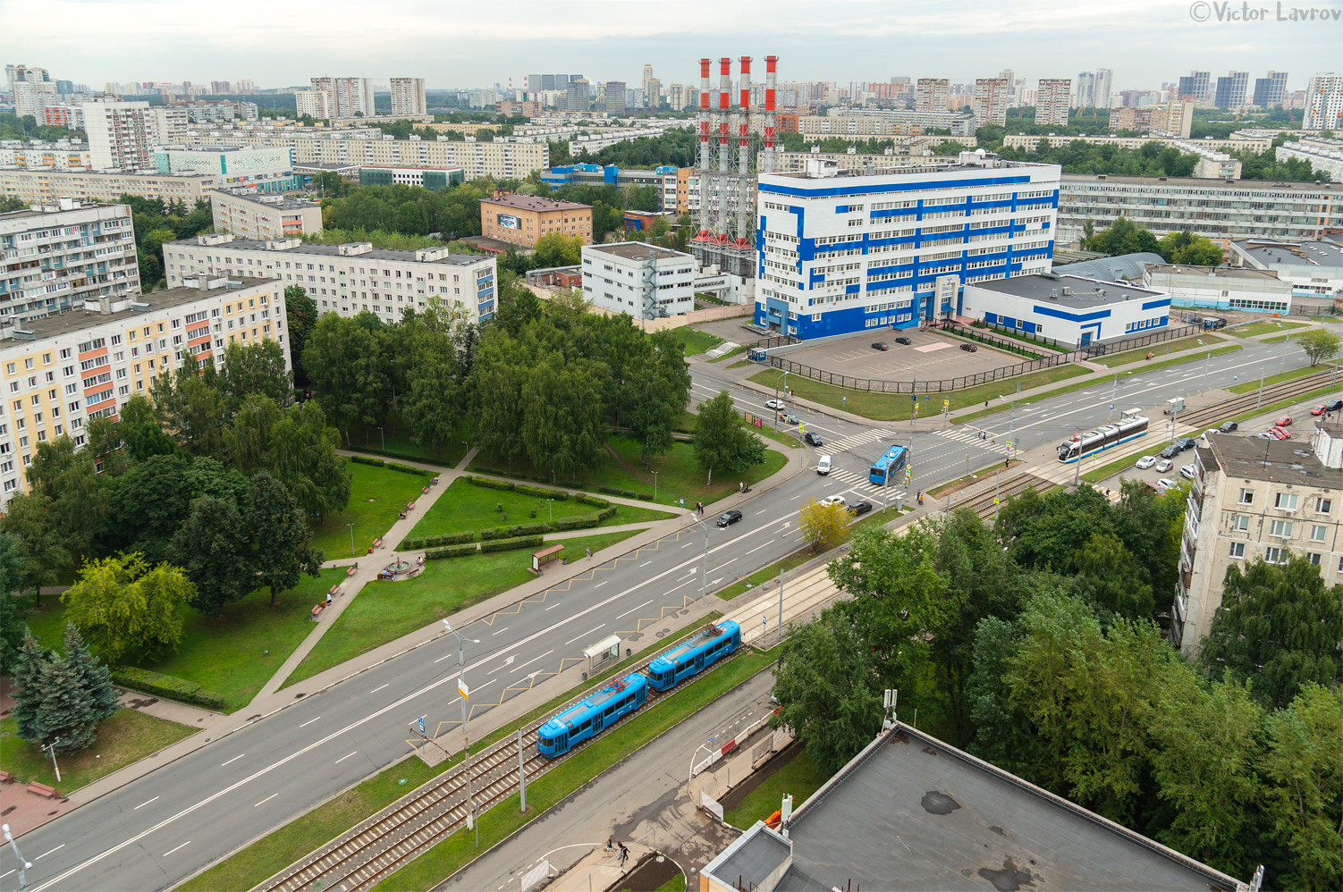 Москва — Виды с высоты; Москва — Трамвайные линии: СЗАО