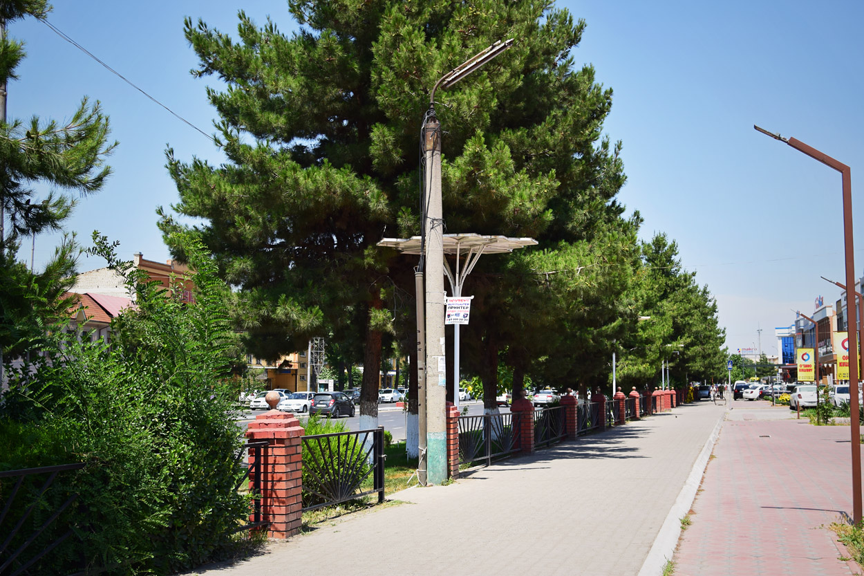 Andizhan — Trolleybus Lines and Infrastructure