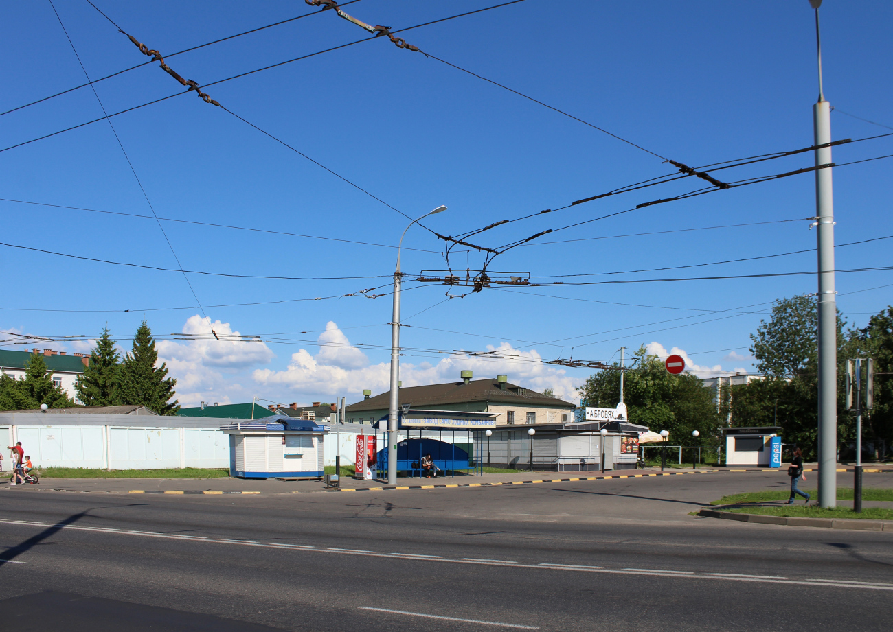 Гомель — Троллейбусные линии и инфраструктура